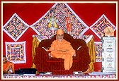 Swamishri blesses a satsang assembly