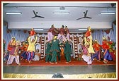 Youths perform a traditional dance