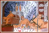 Pujya Viveksagar Swami during his 7-day discourse on the Kathopanishad