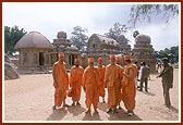 At the Mahabalipuram Mandir
