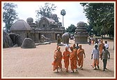 At the Mahabalipuram Mandir