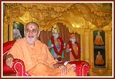 Swamishri in a happy mood