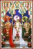 Bhagwan Swaminarayan, Aksharbrahma Gunatitanand Swami and Shri Gopalanand Swami