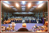 Swamishri attends the Annual Day function of BAPS Pramukh Swami Institute of Information Technology 