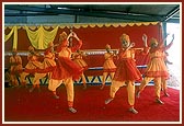 BAPS children of Bhadra perform a welcome dance