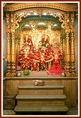Shri Harikrishna Maharaj and Shri Radha Raman Dev