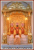 Bhagwan Swaminarayan, Aksharbrahma Gunatitanand Swami and Shri Gopalanand Swami