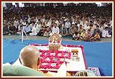 Swamishri's morning puja