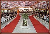 Swamishri's morning walk