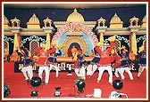 A traditional dance by youths