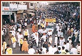 The front of the procession