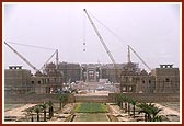 View of Akshardham site from Akshardham Setu
