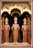 Bhagwan Swaminarayan, Aksharbrahma Gunatitanand Swami and Shri Gopalanand Swami