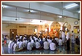 Hari mandir on the ground floor