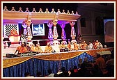 Kirtan Bhakti programme performed by sadhus