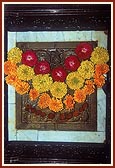Holy feet of Bhagwan Swaminarayan (charnarvind) in Akshar Deri