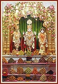 Shri Harikrishna Maharaj and Shri Lakshminarayan Dev 