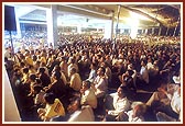 Evening satsang assembly