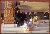 &nbsp;The quiet mandir ambience