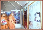 Inside the newly built exhibition hall