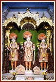 Bhagwan Swaminarayan, Aksharbrahma Gunatitanand Swami and Shri Gopalanand Swami