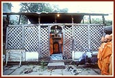   Darshan of Shri Akraa (Agiyar) Hanuman sanctified by Shri Nilkanth Varni