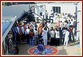 The precincts of BAPS Swaminarayan Vidyamandir