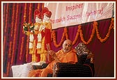 Finally, Swamishri blesses the assembly