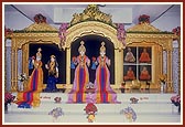 Deities in mandir