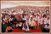 The foundation stone-laying  ceremony assembly