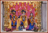 Shri Harikrishna Maharaj and Shri Radha Krishna Dev