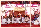 Tribal devotees sing beautiful bhajans