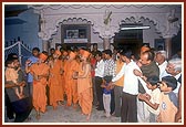 Outside the birthplace of Brahmaswarup Shastriji Maharaj