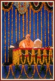 Swamishri during his morning puja