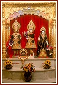 Shri Harikrishna Maharaj and Shri Radha Krishna Dev