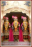 Bhagwan Swaminarayan, Aksharbrahma Gunatitanand Swami and Shri Gopalanand Swami