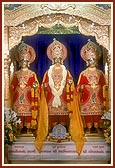 Bhagwan Swaminarayan, Aksharbrahma Gunatitanand Swami and Shri Gopalanand Swami