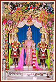 Bhagwan Swaminarayan, Aksharbrahma Gunatitanand Swami and Shri Gopalanand Swami