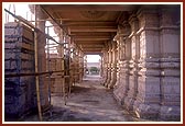 Ongoing construction of BAPS Swaminarayan Mandir, Junagadh