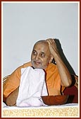 Swamishri in a happy mood