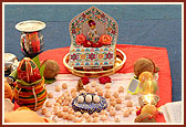 Mahapuja during the diksha ceremony