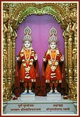 Bhagwan Shri Swaminarayan and Aksharbrahma Gunatitanand Swami