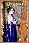 Murti-pratishtha of Shri Ghanshyam Maharaj