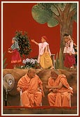 Pujya Ishwarcharan Swami and Pujya Atmaswarup Swami