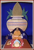 Swamishri's morning puja