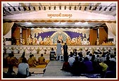 BAPS Bal Mandal performs a cultural program