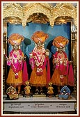 Bhagwan Swaminarayan, Aksharbrahma Gunatitanand Swami and Shri Gopalanand Swami 