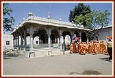 Holy 'Bethak' where Shriji Maharaj used to seat and give discourses