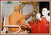 ... pujan of Shri Harikrishna Maharaj and Shri Radha Raman Dev