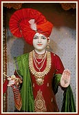 Shri Ghanshyam Maharaj of BAPS Shri Swaminarayan Mandir, Junagadh